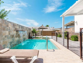 3 bedrooms villa with private pool furnished terrace and wifi at Cadiz 3 km away from the beach